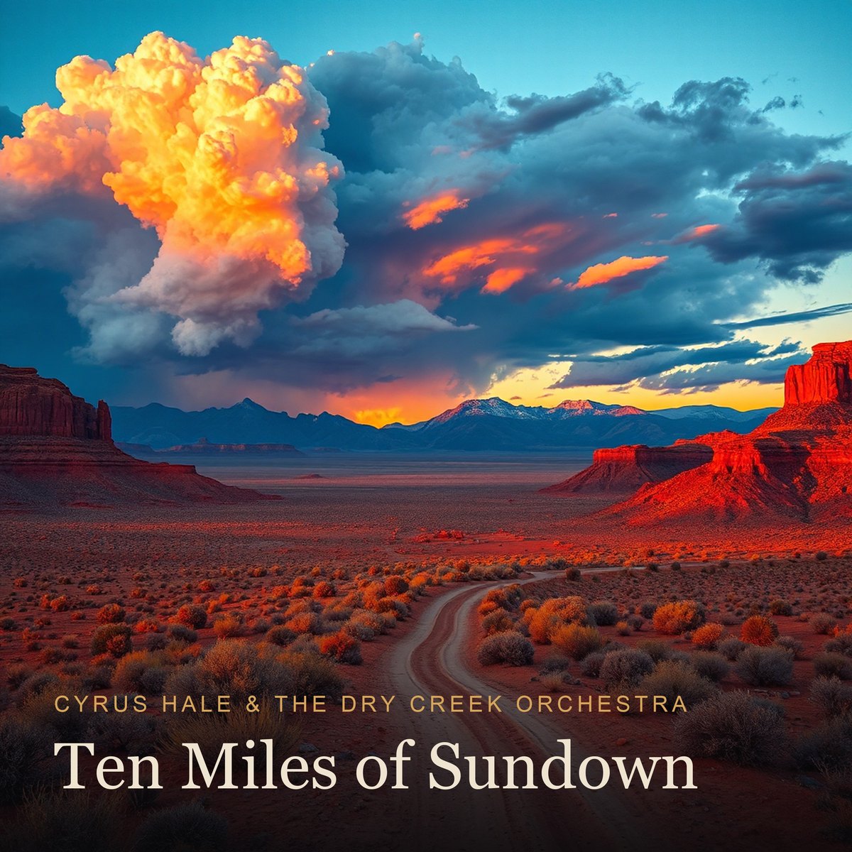 Ten Miles of Sundown album cover
