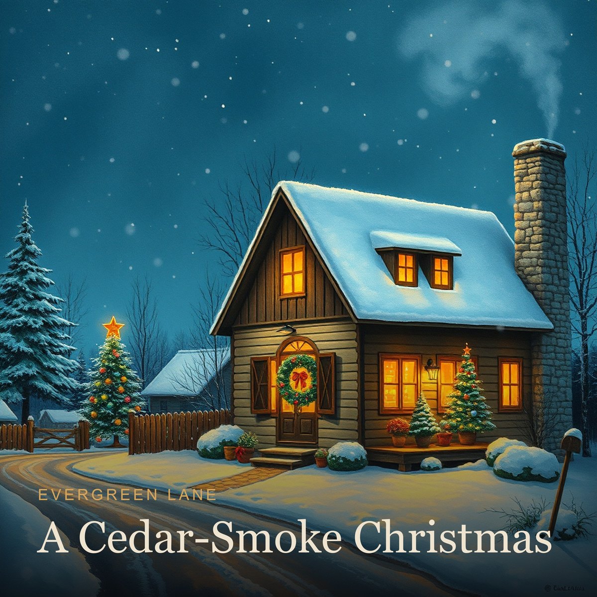 A Cedar-Smoke Christmas album cover