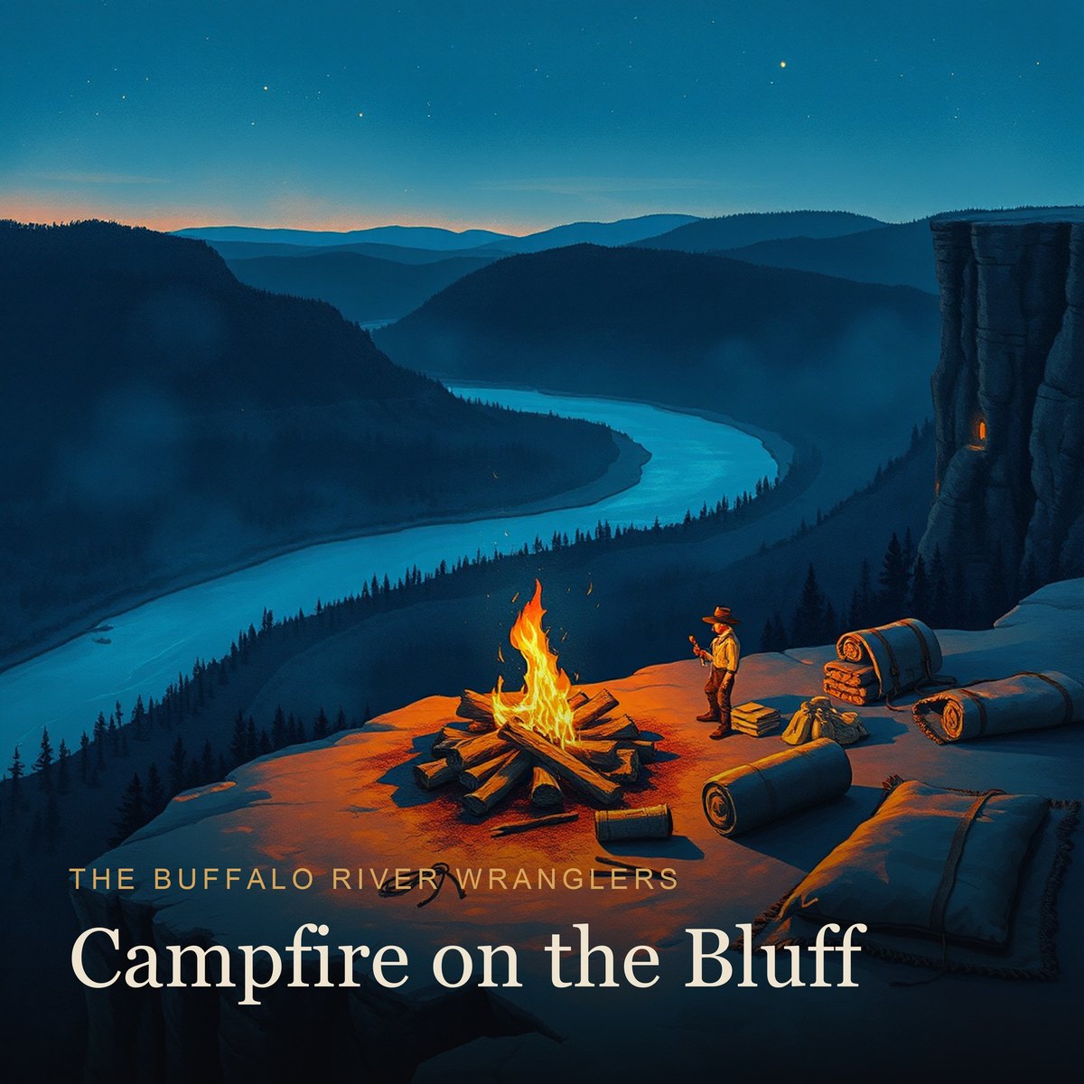 Campfire on the Bluff album cover